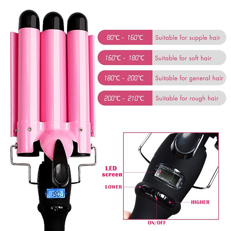 LED Curling Iron