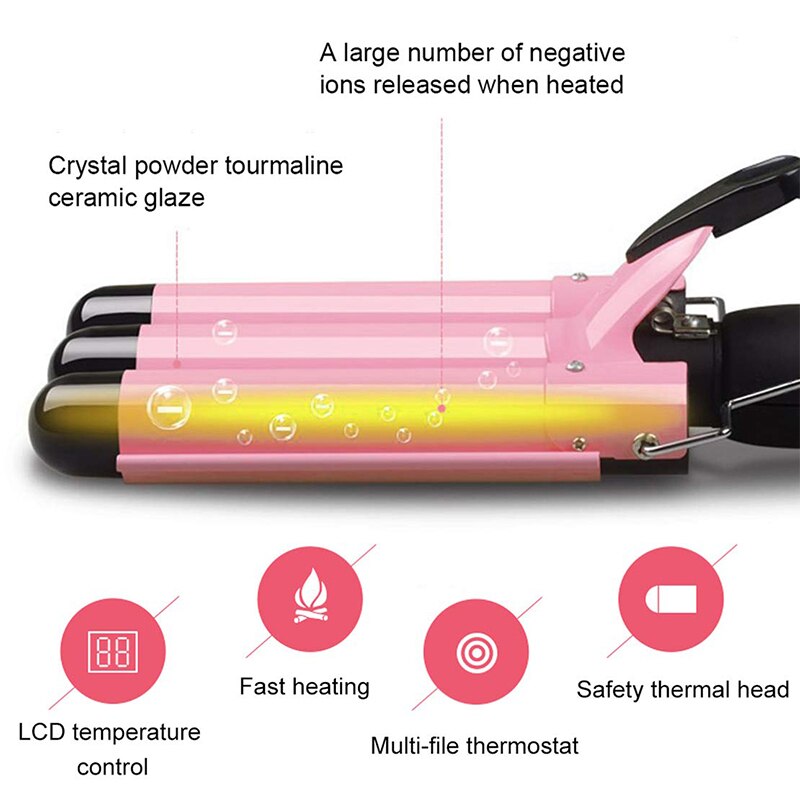 LED Curling Iron